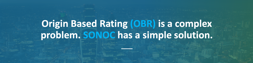 Origin Based Rating Solution