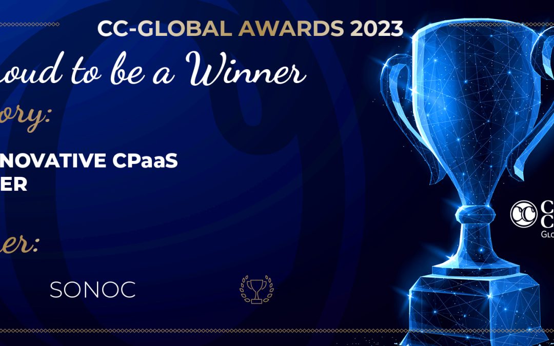 SONOC Wins Best CPaaS Provider Award at GCCM 2023